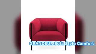 โซฟา GRANDEUR: สไตล์โมเดิร์นนั่งสบายตามหลักสรีรศาสตร์