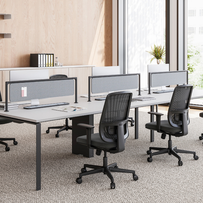 ซื้อ MC3.0 เปรียบเทียบ Office Workstation Desk Multi Seaters Open Layout การออกแบบหน้าต่อหน้า online manufacture