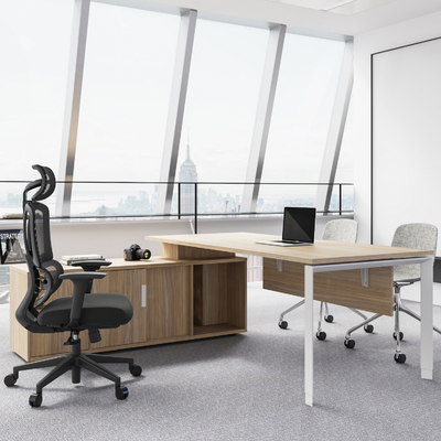 ซื้อ MC3.0 L รูปแบบสํานักงานผู้บริหาร Desk Manager Workstation กับการจัดการสายเคเบิลล็อค online manufacture