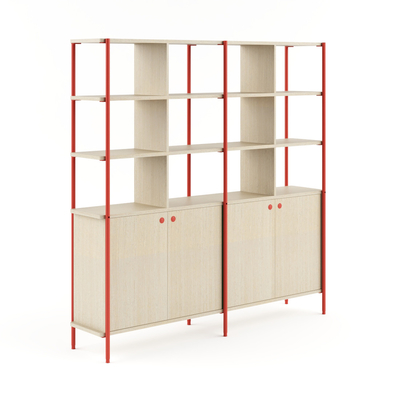 ซื้อ FLEX Modular Storage Unit Partition Cabinet Office โซลูชั่นองค์กรที่หลากหลาย online manufacture
